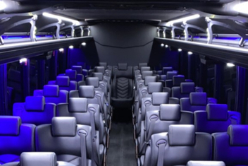 Rockville Charter Bus Interior