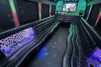 Rockville Limo Bus Interior