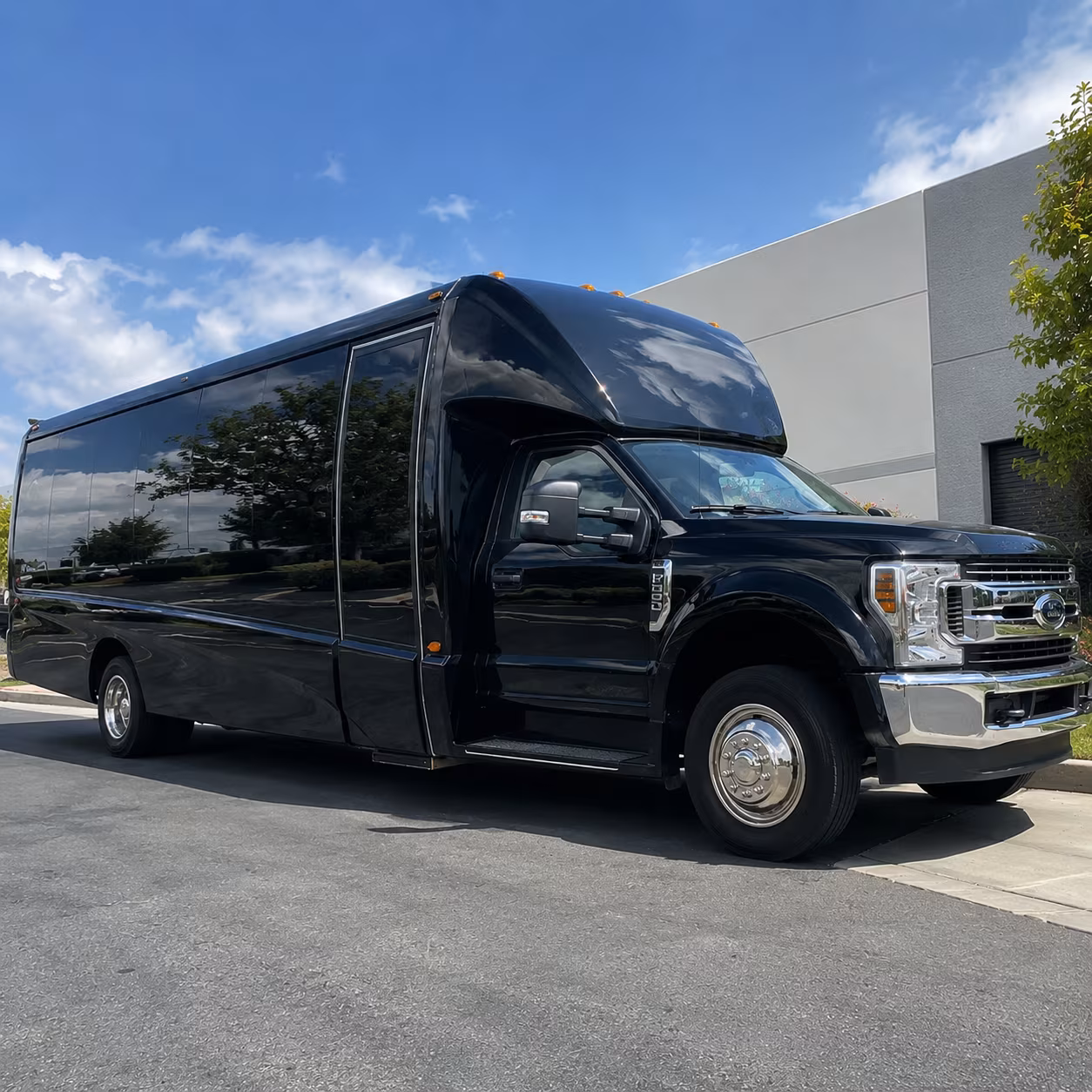 rockville corporate event transportation onboard seating