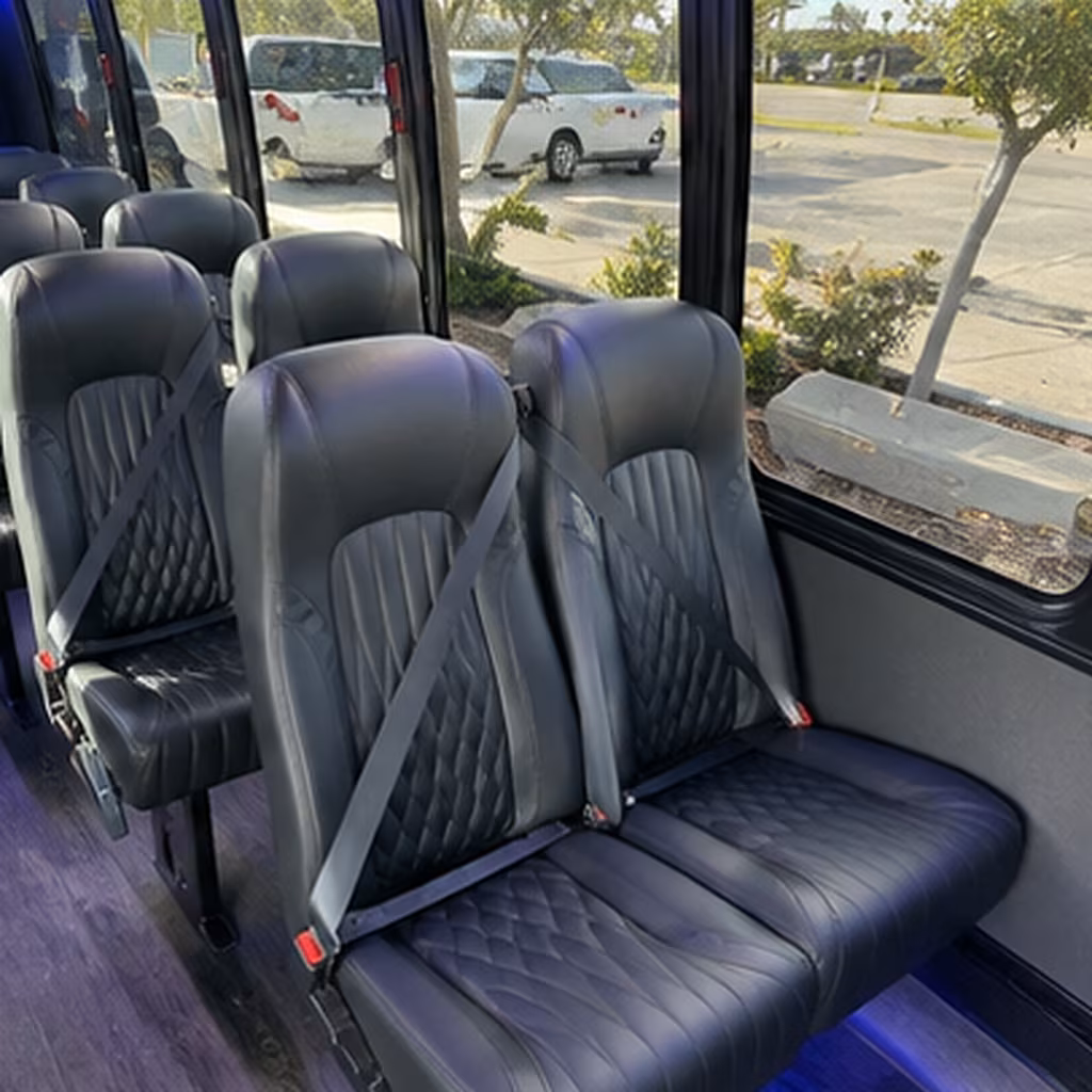 rockville private event transportation onboard seating