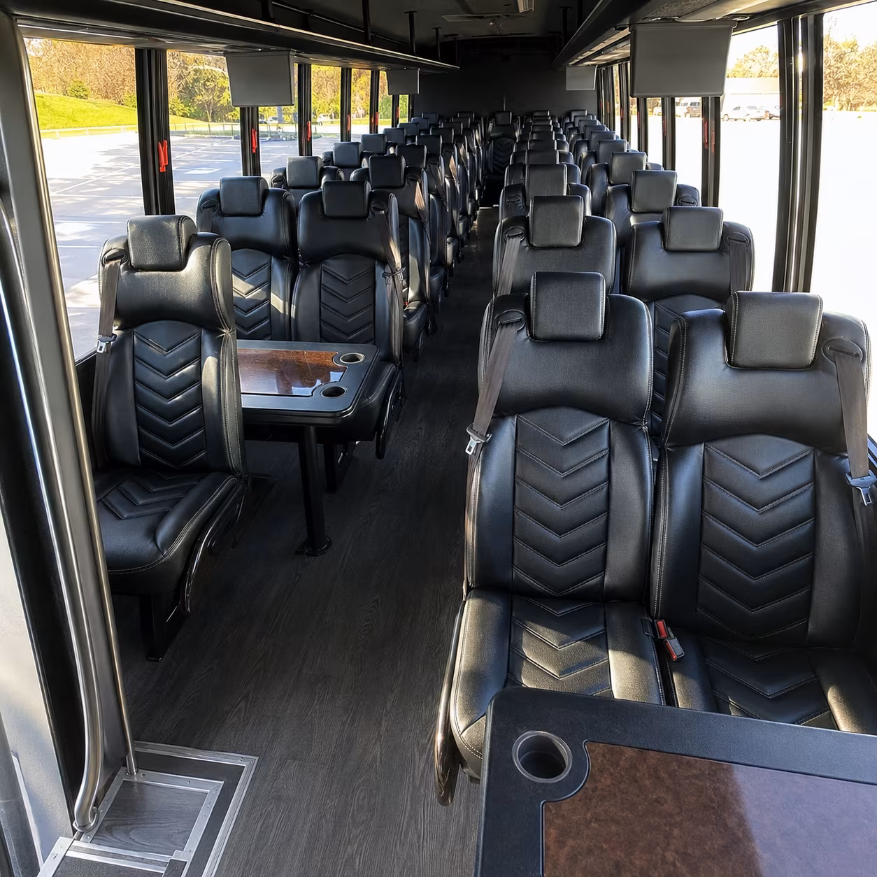 rockville wedding transportation onboard seating